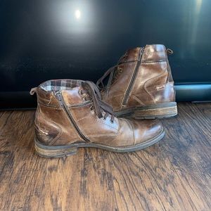 Alfani leather boots